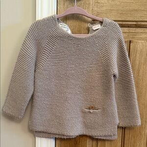 Zara Women's Knit Sweater - Cream